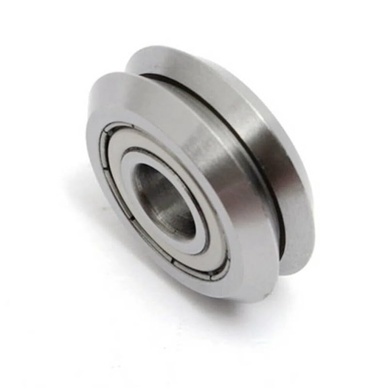 2PCS V/W-Groove Rail Bearing 3/16x10/13x4/13in W1ZZ P6 Linear Guide Roller
