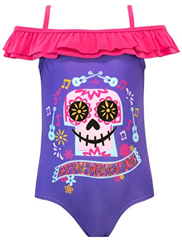 Preisvergleich Produktbild Disney Mädchen Coco Badeanzug Violett 116 cm