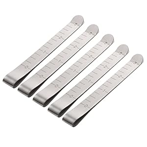 HUAJINGKEJI 5er Set Saum-Clips Linealhalter