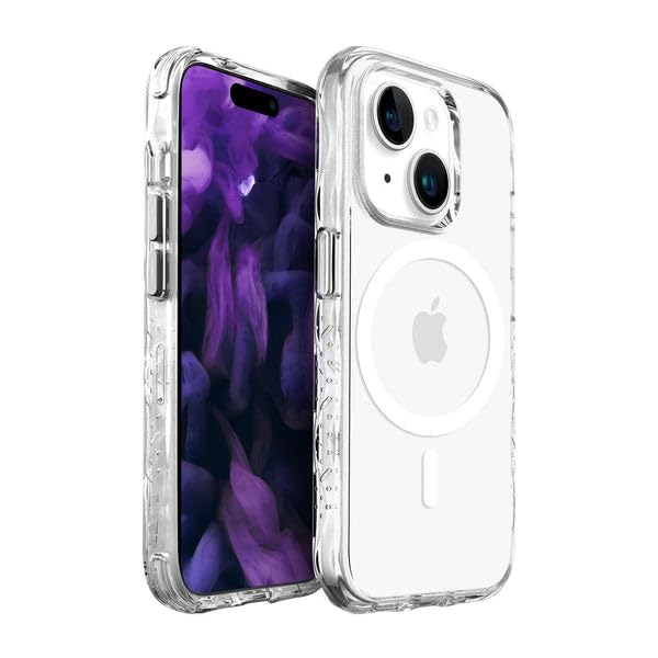 LAUT - Custodia Crystal Matter X compatibile con iPhone 15 Plus (6,7 pollici) - Cristallo