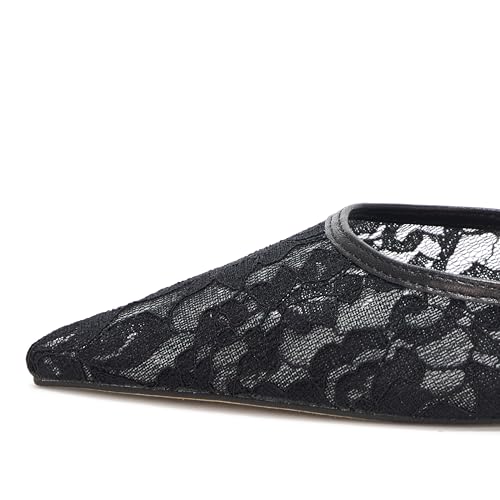 Dolce Vita Womens, KATIK, Black Floral LACE, 94