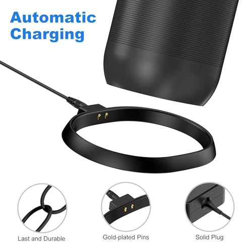 Image of Charging Base Replacement Charger for Sonos Move Gen 2nd and 1st with 45W Adapter(Black)