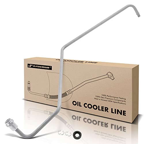 A-Premium Automatic Transmission Oil Cooler Line Hose Assembly Compatible with Chevrolet Trailblazer GMC Envoy Buick Rainier Saab 9-7x Isuzu Ascender by A-Premium - Used condition - US$18.89