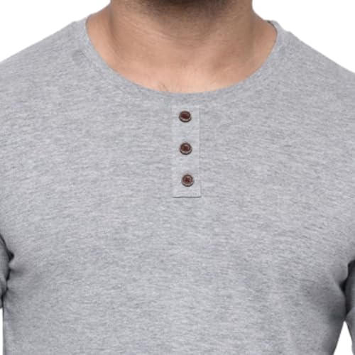 London Hills Solid Men Regular Fit Full Sleeve Round Neck Cotton Blend T-Shirt (Pack of 3)