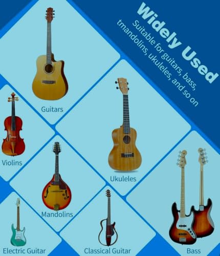 Image of Nilapro- Adjustable Folding Guitar Stand, A-shape, Fully Assembled - For School Music Program, Concerts & Multiple Users, Black.