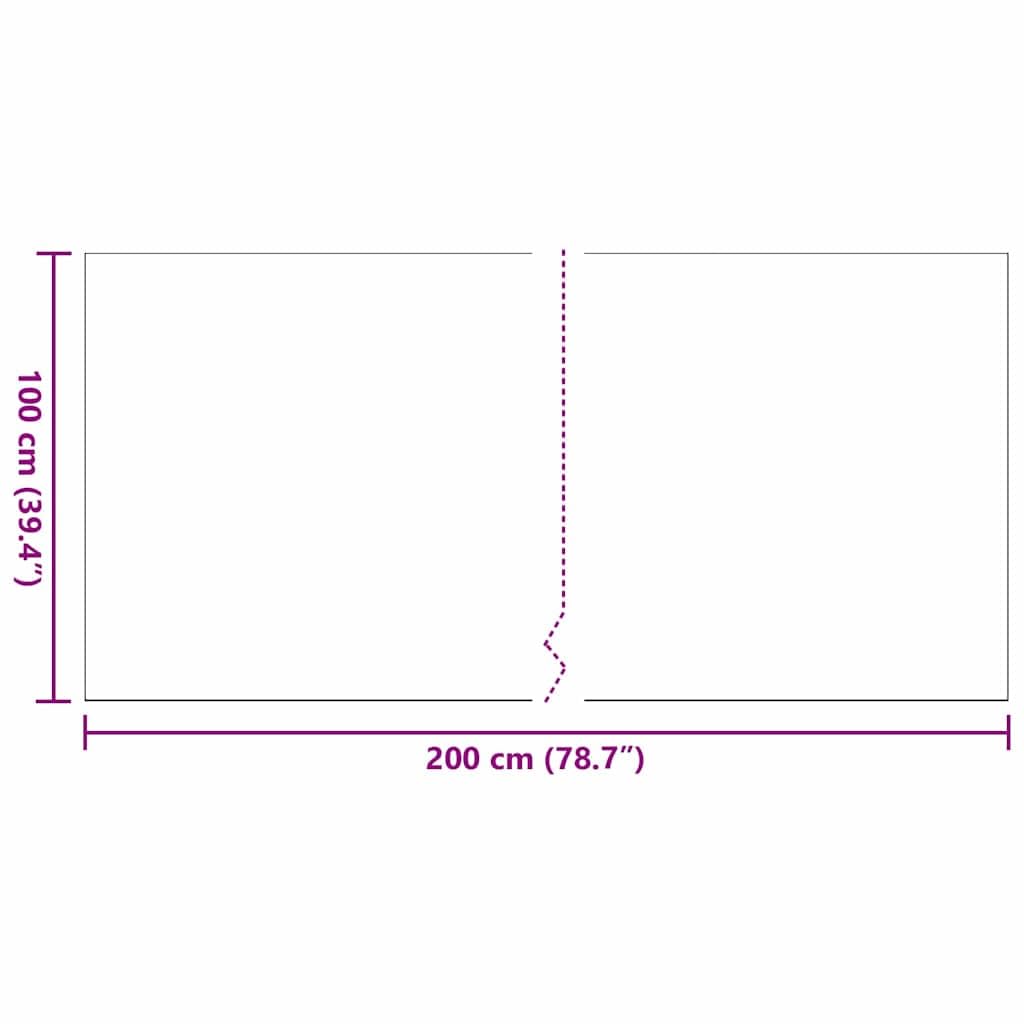 Sztuczna trawa 200 x 100 x 4 cm, z polipropylenu (PP), odporna na działanie promieni UV, odporna na warunki atmosferyczne, rolowana, na balkon, taras, ścieżki ogrodowe, łatwa w pielęgnacji