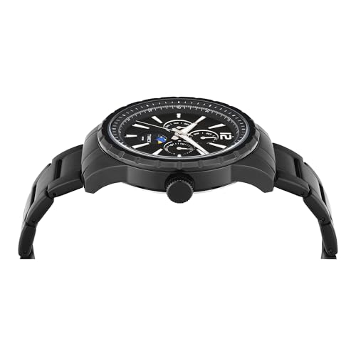 Image of TIMEX Black Round Dial Analog Men's Watch - TWEG28501