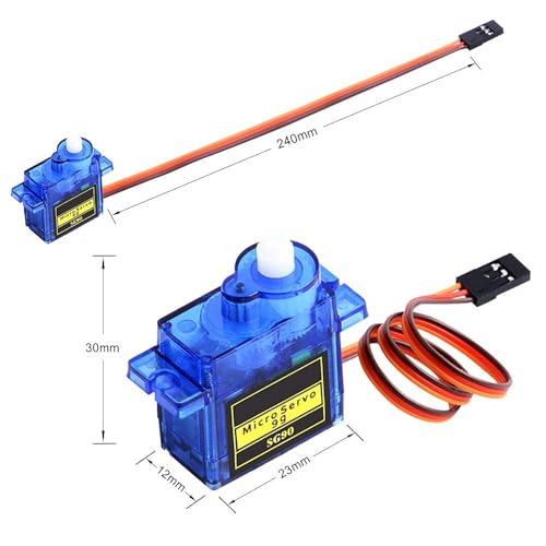 4psc SG90 Micro Servo Motor 9G for RC Airplane Robot Helicopter Airplane Remote Control - 360 degree