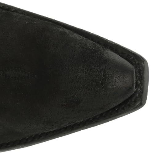 ARIAT ARIAT Women's Laramie StretchFit Western Boot - Distressed Black Suede, 8.5 Narrow