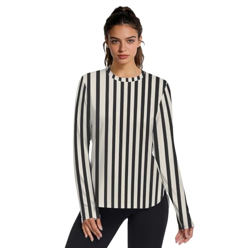 Rashguard manches longues femme pour randonnée et course à pied UV