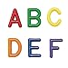 Colorations Big Letter Beads, Plastic, 300 Pieces, Language, Arts & Crafts, for Kids, Stringing, Teachers, Motor Skills, Multi Color