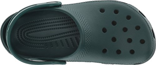 Image of crocs Unisex-Child Classic Clog K Evergreen C8 (204536-375)