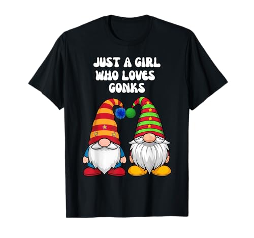 I Love GONKS Funny GONK T-Shirt