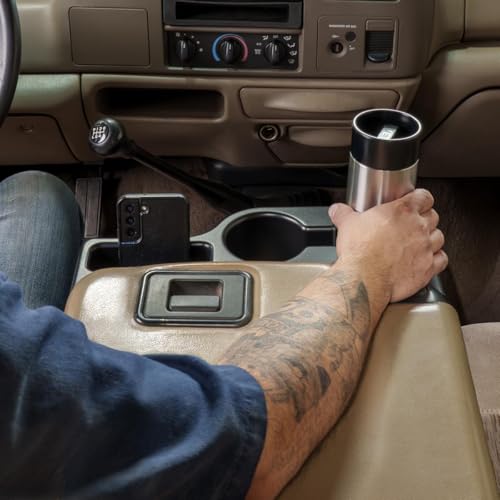 Portavasos central adicional GlowShift para Ford Super Duty 1999-2001 miniatura 5
