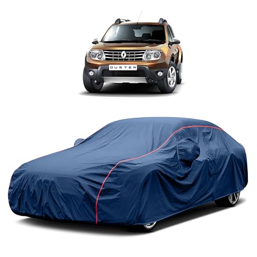 Image of Heavy-Duty Car Cover for Compatible with Renault Duster (2012 to 2025 All Models) Deluxe Car Protection Cover ? Waterproof & UV-Resistant All-Season Exterior Protection