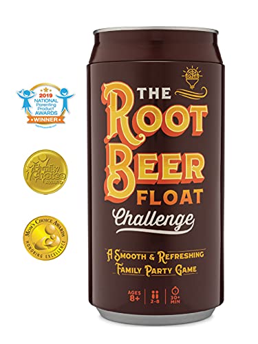 Root Beer Float Challenge by Gray Matters Games - Creative Family Game Night Fun for 2-8 Players, Ages 8+