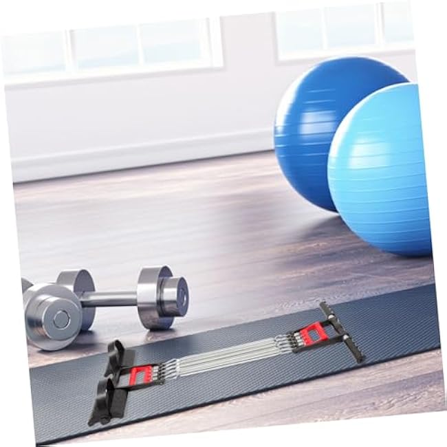 Chest Expander for Men Detachable Resistance Band Chest Exerciser Durable Spring Workout Equipment for Home Gym Resistance for Chest Training