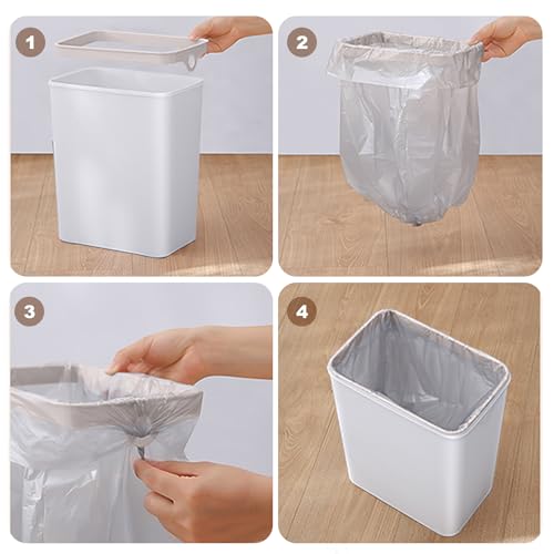 Image of Trash Can Automatic Touchless - 4 Gallons Motion Sensor Bathroom Trash Can