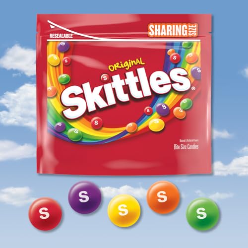 Skittles, Original Candy Sharing Size Bag, 15.6 oz