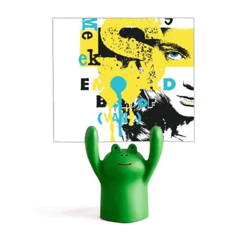 Porte-mémo graffiti jaune et noir motif femme pour décorer votre atelier