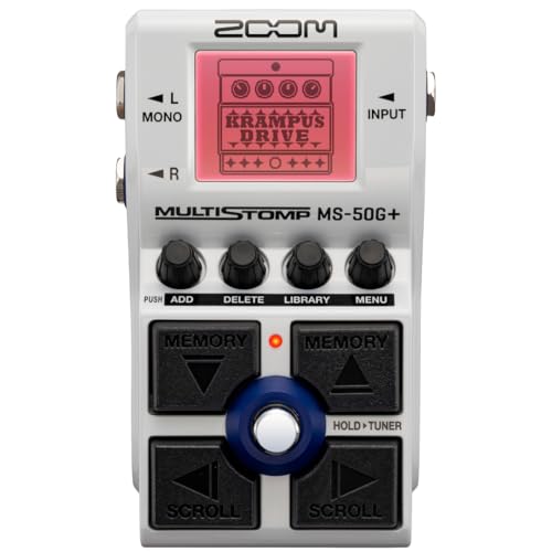 ZOOM ズームMS-50G Plus マルチストンプギターマルチエフェクター Amazon.co.jp: ZOOM ズーム MS-50G Plus ギター エフェクター【100種