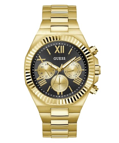 GUESS Men's GW0703G5 44mm Gold-Tone Watch