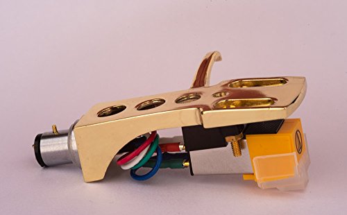 Silver Headshell With AT3600 Cartridge & Stylus - Ready For Pioneer PLX-1000, PL-518, PL-530 & More Turntables