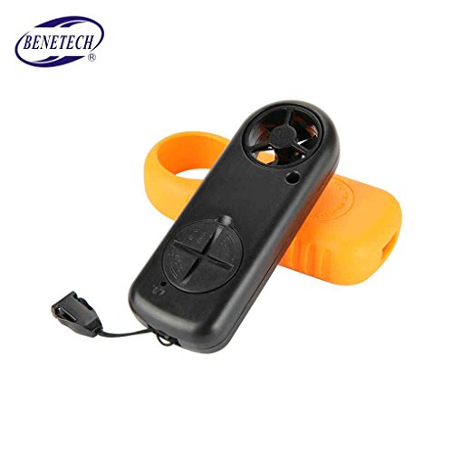 Chowcencen GM816 Digital Viento del anemómetro del Metro del calibrador Velocidad de Flujo de Aire LCD portátil medidor de Viento Termómetro