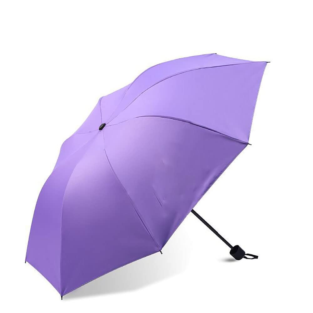Parapluie compact automatique et ultra résistant au vent pour faire face aux tempêtes en pourpre