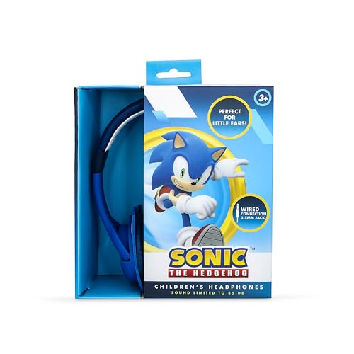OTL Technologies - Sonic Moulded Ears Childrens Headphones Black