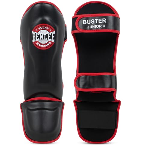 Benlee protège-tibias Buster Junior en cuir synthétique pour la boxe