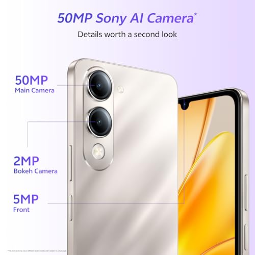 Image of Vivo T4 Lite 5G Titanium Gold 128GB+6GB