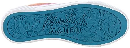 Blowfish Malibu Women's Willa Sneaker, Silver Gold Reflect/Red Purple Fuchsia Orange Blue Orbital, 8 | Image 2