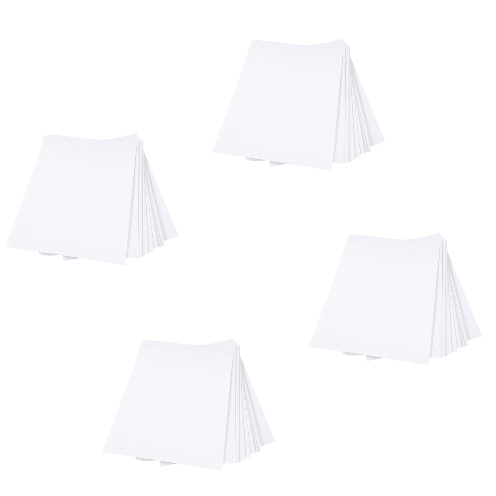 Papel Adhesivo de Vinilo Impermeable Imprimible de Primera Calidad para Inyección de Tinta E Impresora 210X280 mm 120 Hojas de Papel de Calcomanía Mate