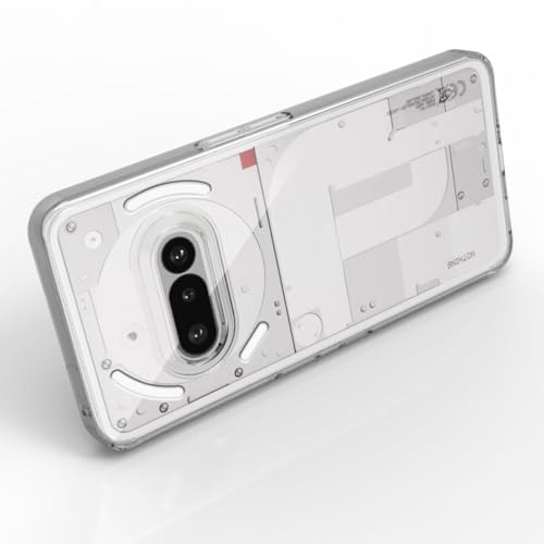 Image of NISHTECH for Nothing Phone 3A 5G 2025 Premium Transparent Hybrid Soft Slim Dust Proof Back Case Cover Silicone with Camera Protection 7 x 6 x 5 cm; 60 g
