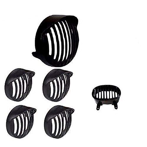 AllExtreme Metal Headlight Grille Heavy Duty Head Light Grill Cover Set with Screws for Avenger