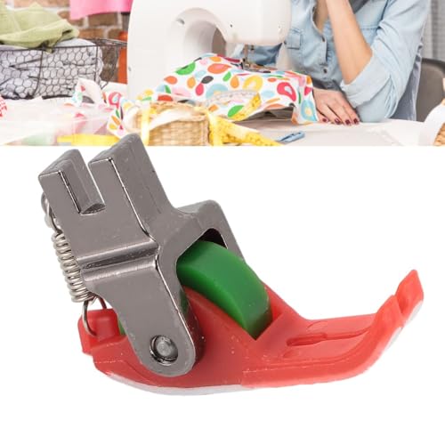 Prensatelas Roller Estrecho Plástico Rojo para Máquina de Coser miniatura 5