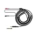 Hensych - Cable en espiral de repuesto para auriculares Sennheiser HD25, HD25sp, HD560, HD540, HD480, HD430, 414, HD250
