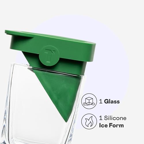 Image of Corkcicle Premium Tequila 9oz Glass with Silicone Ice Mold - Chilling Glass for Tequila & Cocktails - Great Gift for Dad or Mom - Perfect for the Holidays