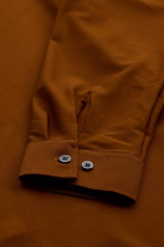 Image of SNITCH PSF Mens Shirts | Slim Fit Design | Poly Blend Fabric, Classic Spread Collar & Full Sleeves, Versatile for Casual & Formal Wear