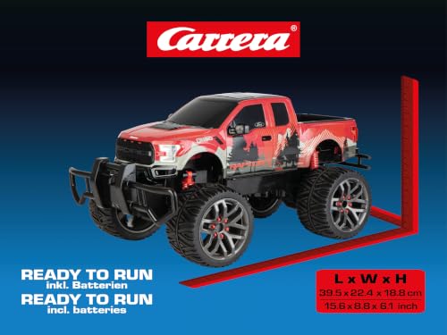 Voiture radiocommandée CARRERA RC Pick Up RC Ford F 150 Rapto 20 kmh Échelle 1:14 Dès - vue 5