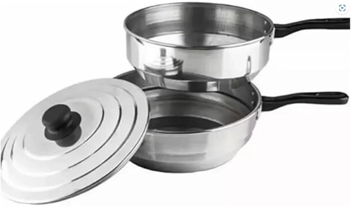 Panela Banho Maria Chocolateira Derretedeira Alumínio (Ideal para Derreter de Chocolate sem Queimar)