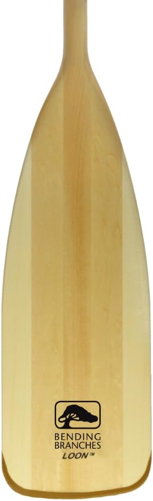 BENDING BRANCHES Loon Wood Canoe Paddle for Recreational Day Trips