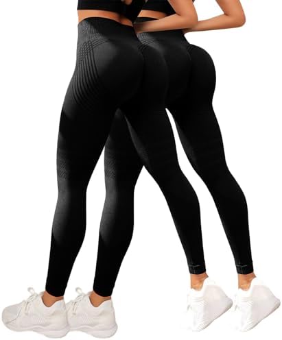 2 Leggins Sport Anticelulitico Mujer Push Up Pantalon Yoga Mallas...