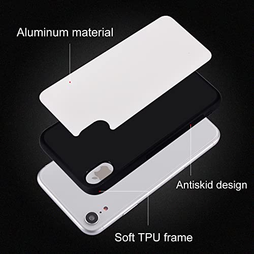 Idocolors Flame Fire Phone Case Blaze For Iphone 7/8/Se 2020,Shockproof Soft Silicone Hard Back Scratch Resistant Cartoon Painting Blue Protective Cute Cover Fashion Girly Design Cases #TOP5