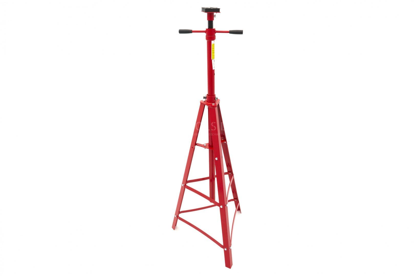 HBM hohe Achsstütze - 2 Tonnen, verstellbar von 124-215 cm