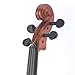 Mendini by Cecilio 14-Inch Solid Wood Violin Set for Beginners - Hand Carved Acoustic Violia Kit - Fiddle Set with Hard Case, Bow, Rosin, Bridge and Extra Strings