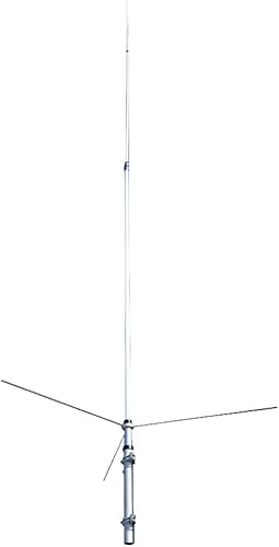 Tram Amateur Antena de doble banda base blanco 1481 Tram Amateur Antena de doble banda base blanco 1481