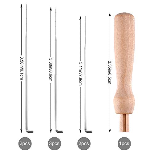 TUPARKA Felting Wool Roving Wool Felting Supplies Wool Roving Felting Basic Kit for Needle Felting Wool DIY Craft Beginners 40 Colors