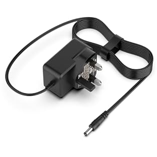 Stable 12V Output for Daily Use: Provides a steady DC 12V 1A output, designed for continuous operation. Ideal for devices that require stable power without flickering, restarting or power drops. Standard 5.5×2.1mm DC Plug: Features a 5.5mm outer diam...